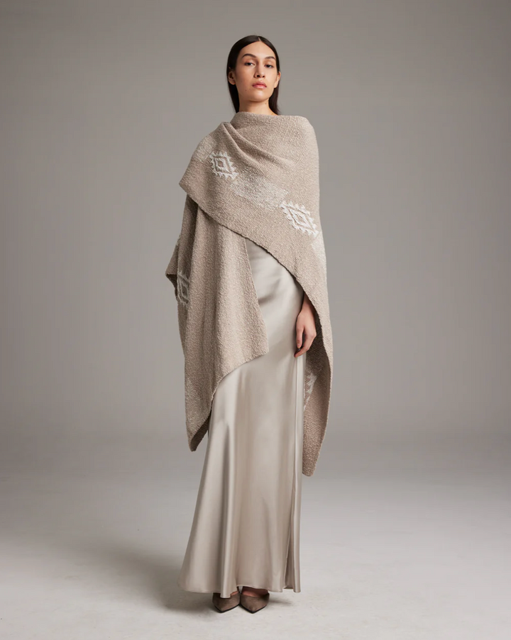 Long Estrella Textured Cotton Duster