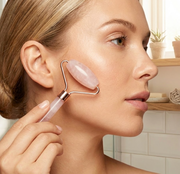 Rose Quartz Face Roller