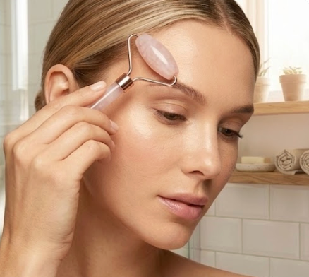 Rose Quartz Face Roller
