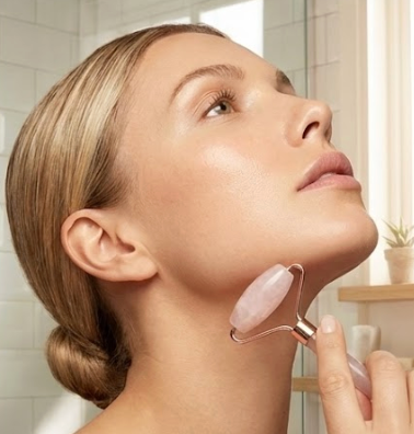 Rose Quartz Face Roller
