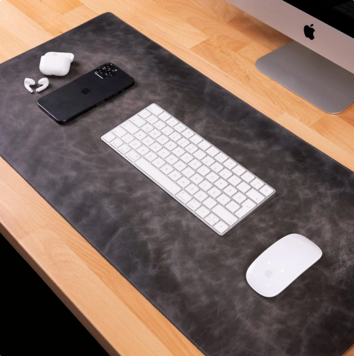 Rawlins Leather Desk Pads - 36x19 and 14.6x31.5 Inches