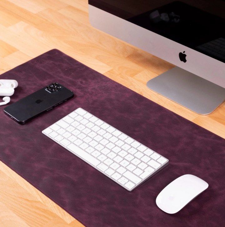 Rawlins Leather Desk Pads - 36x19 and 14.6x31.5 Inches