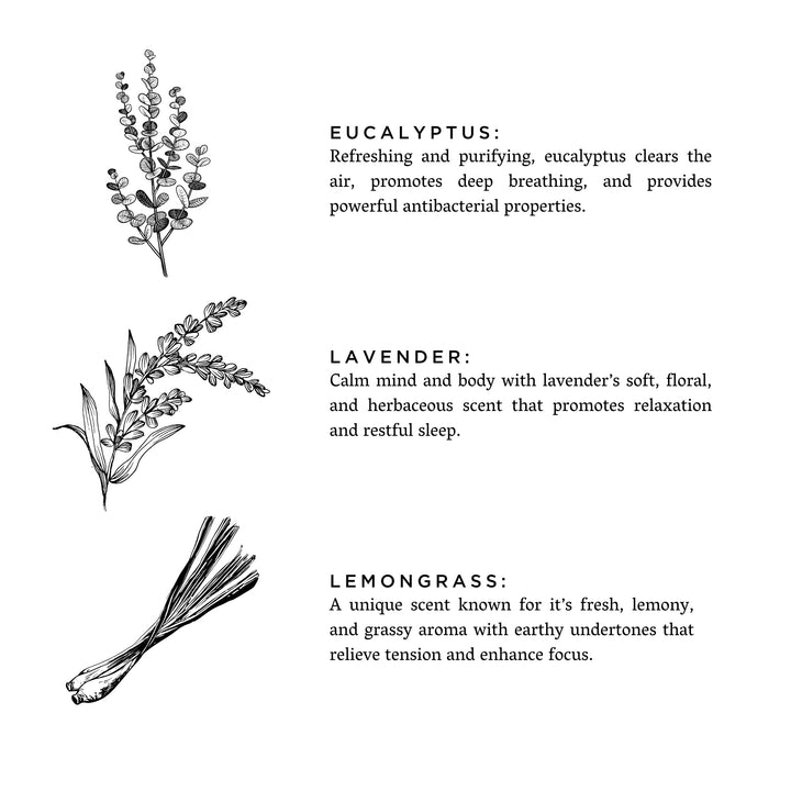 Linen Spray - Shangri-La - Eucalyptus + Lavender + Lemongrass