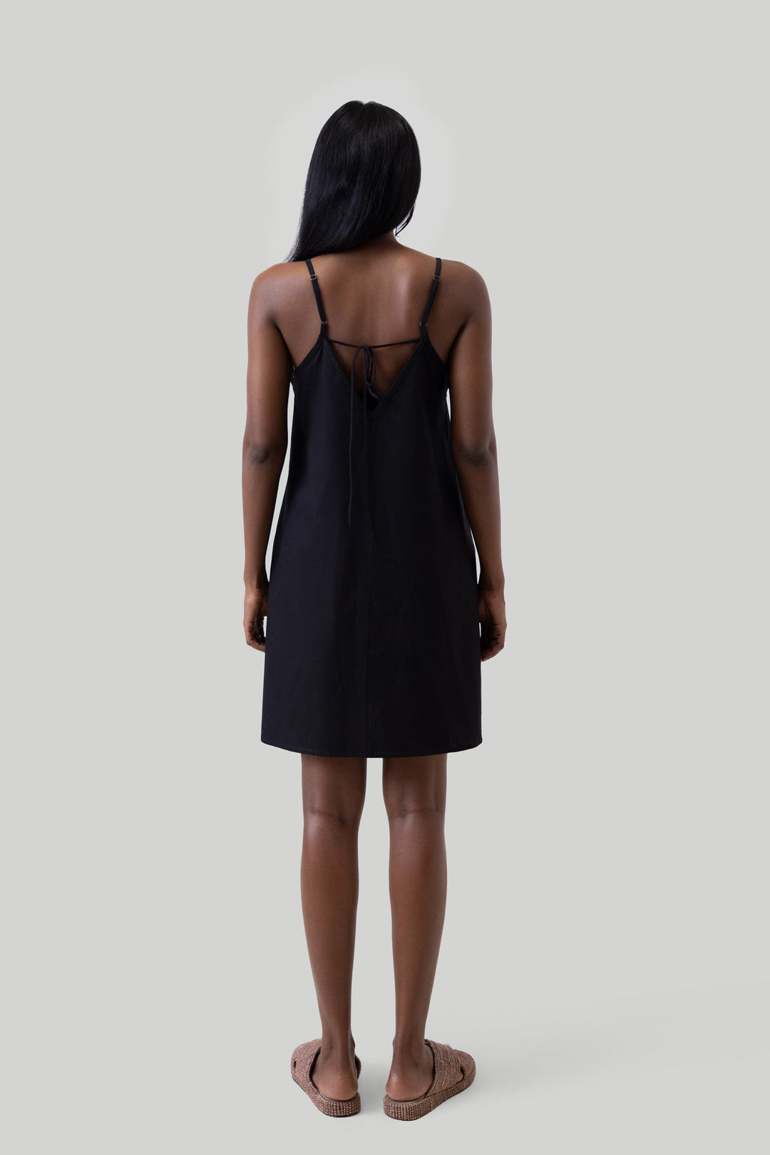 Short Tent Dress - Black