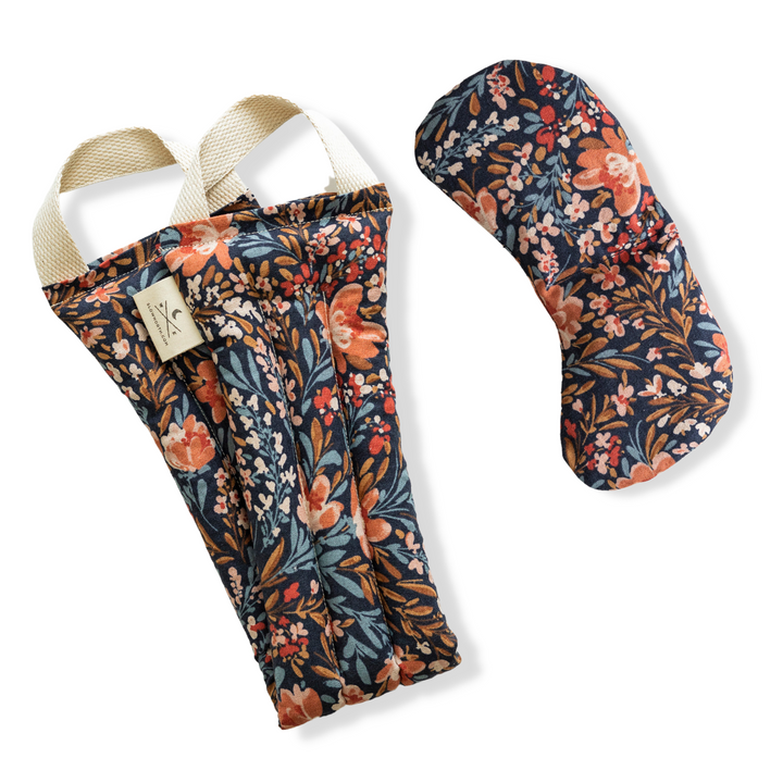 Eye Mask + Neck Wrap Bundle - Pom Blossom