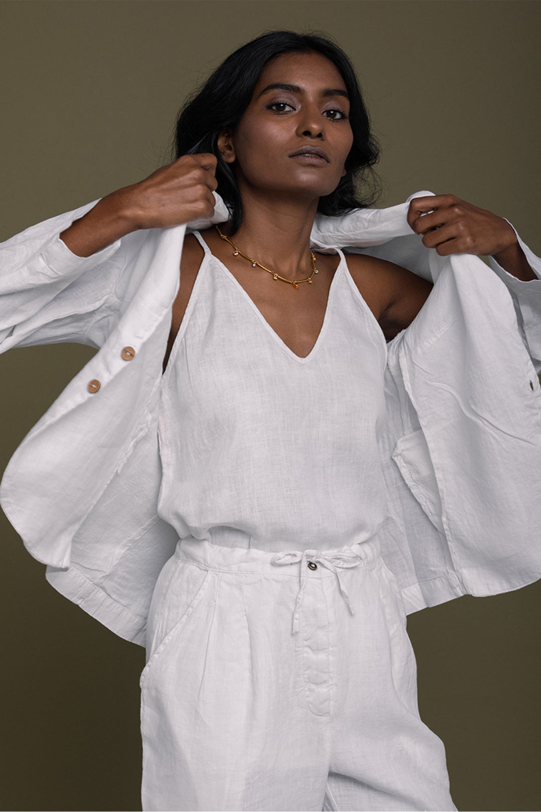 She's Everything Blazer - White