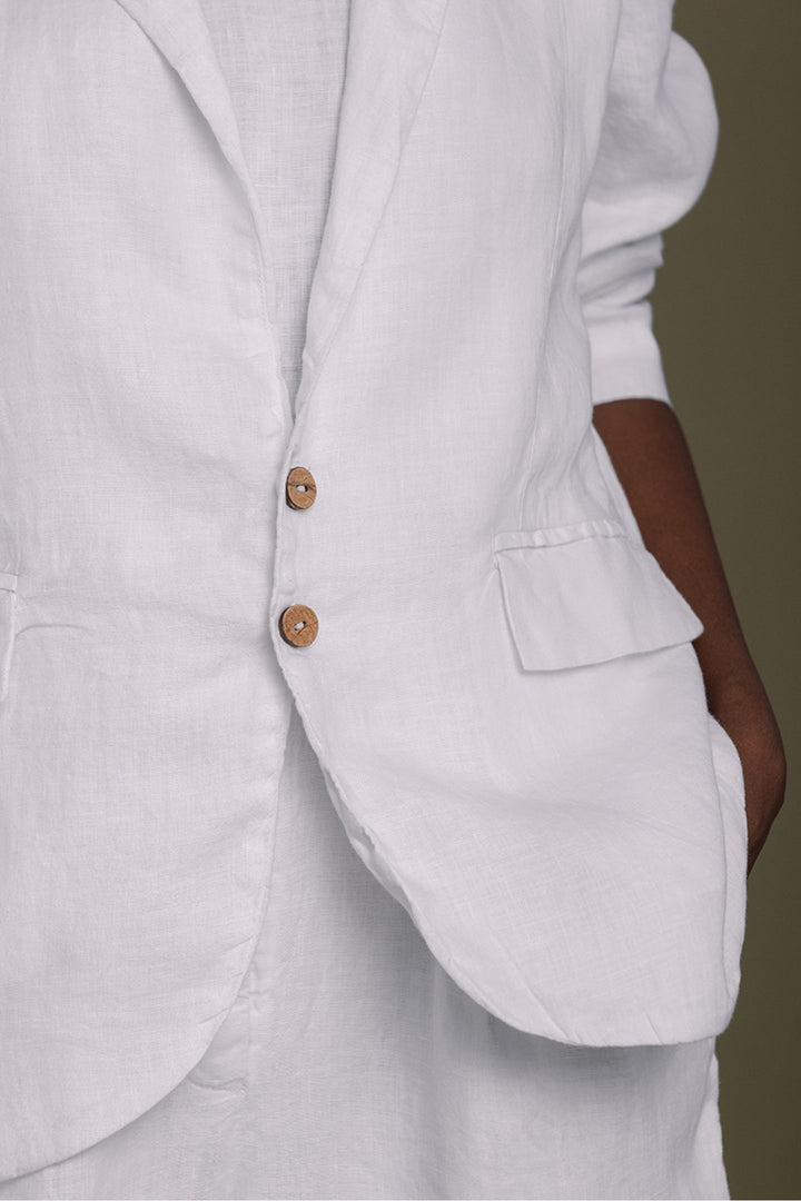 She's Everything Blazer - White
