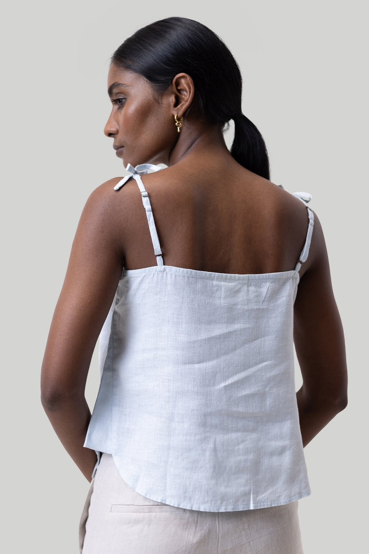 Tie-up Camisole - Blue