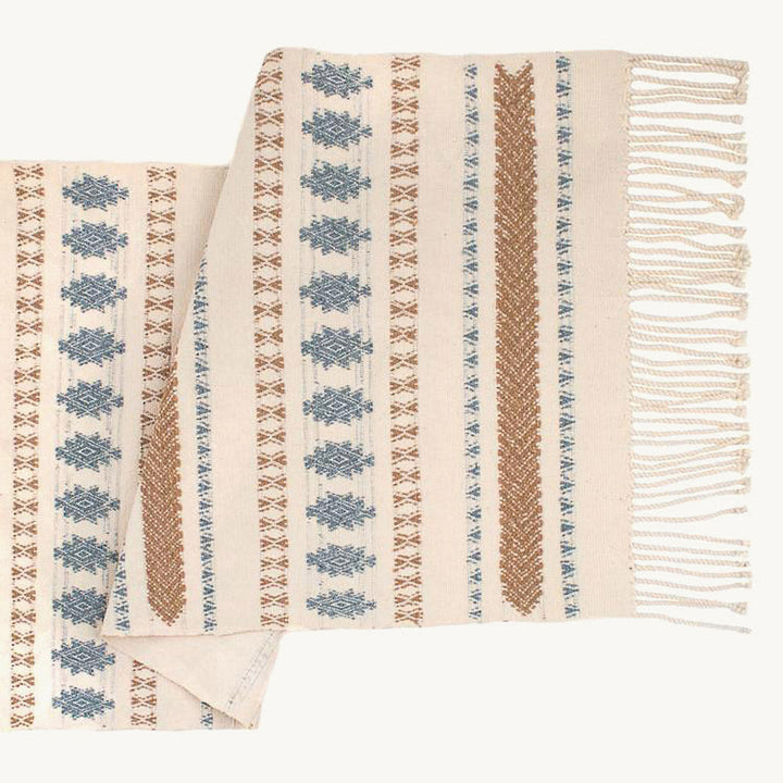 San Rafael Table Runner - Natural Cotton