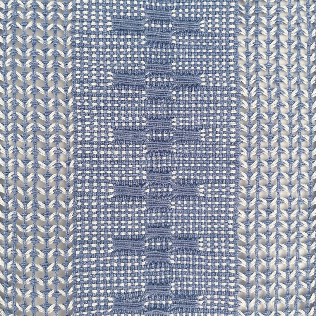 Calado Table Runner - Blue