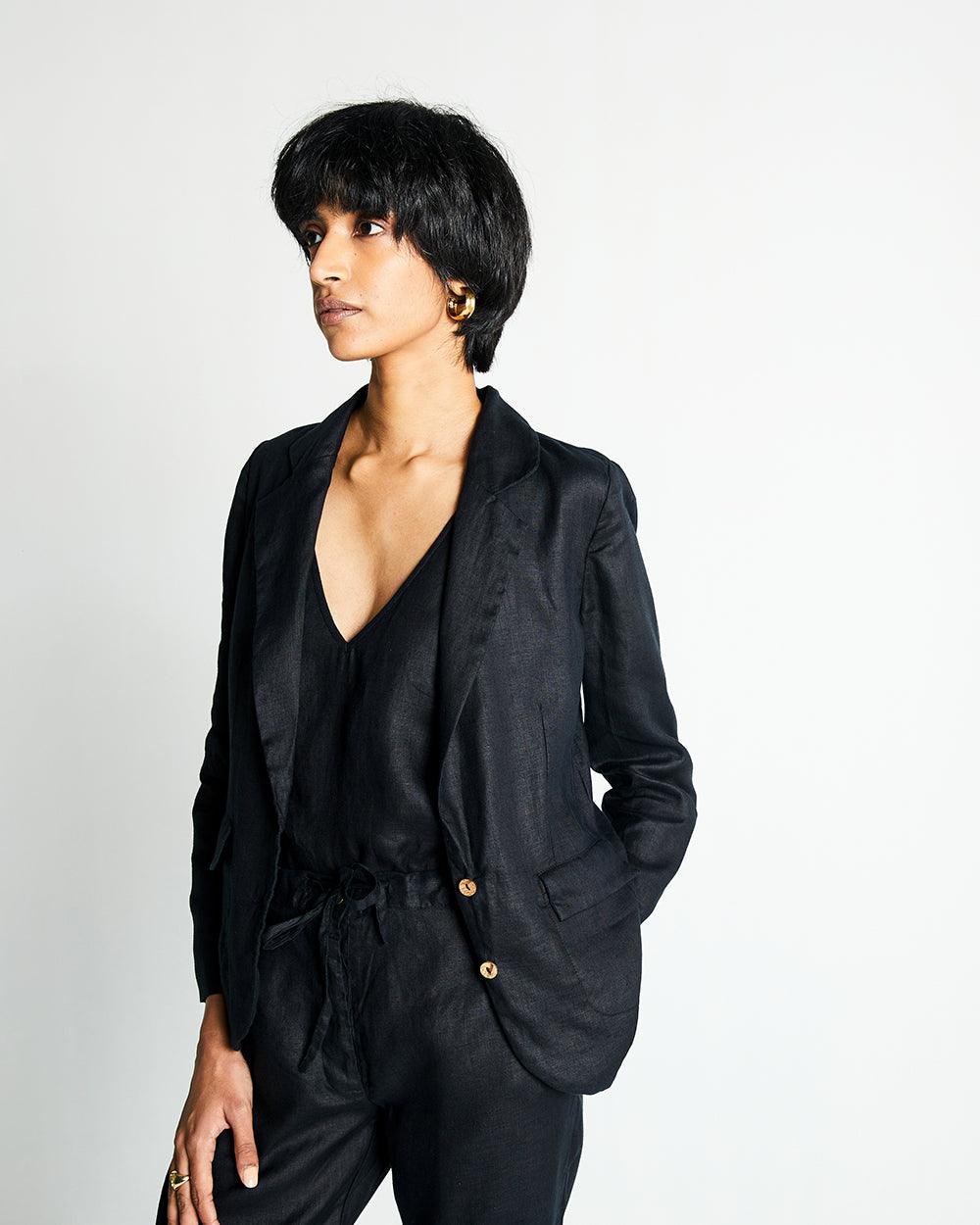Hemp Three Piece Set - Black