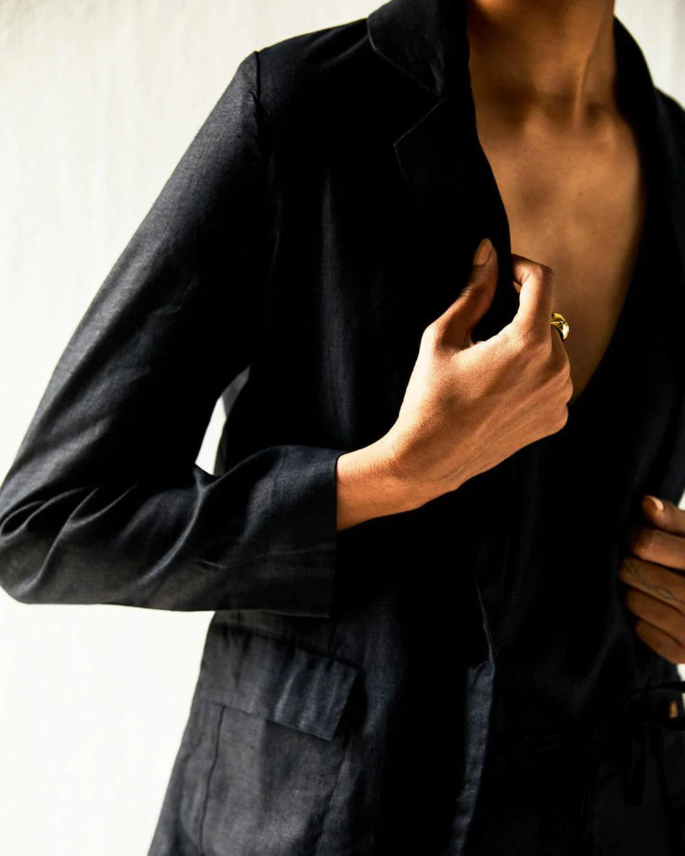 Hemp Three Piece Set - Black