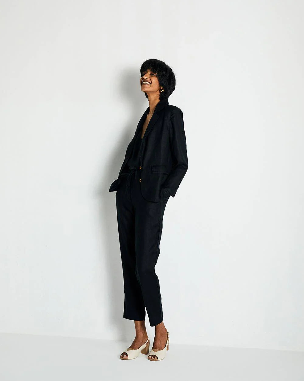 Hemp Three Piece Set - Black