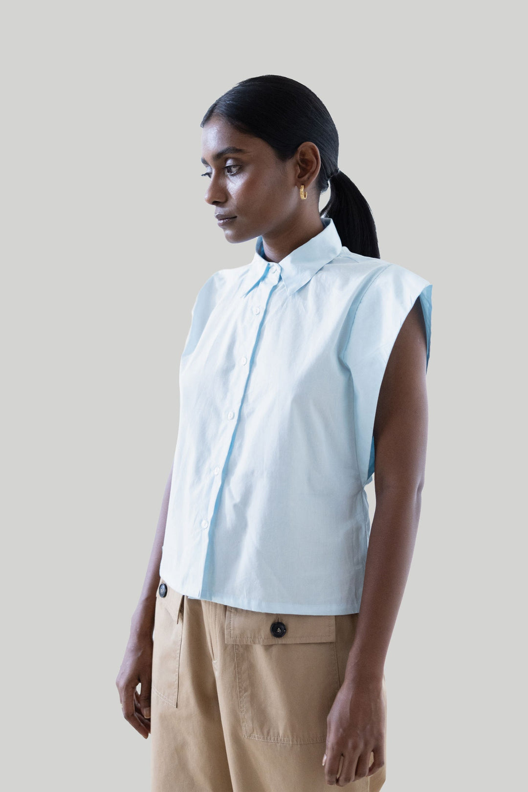 The Perfect Summer Button Down - Blue