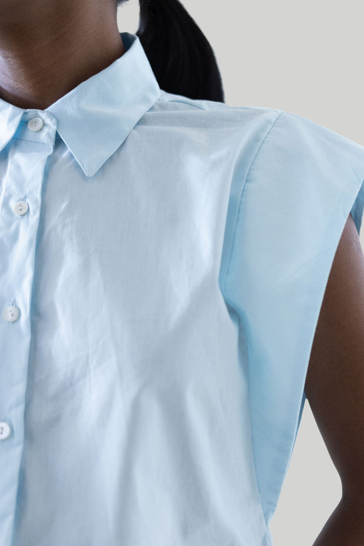 The Perfect Summer Button Down - Blue