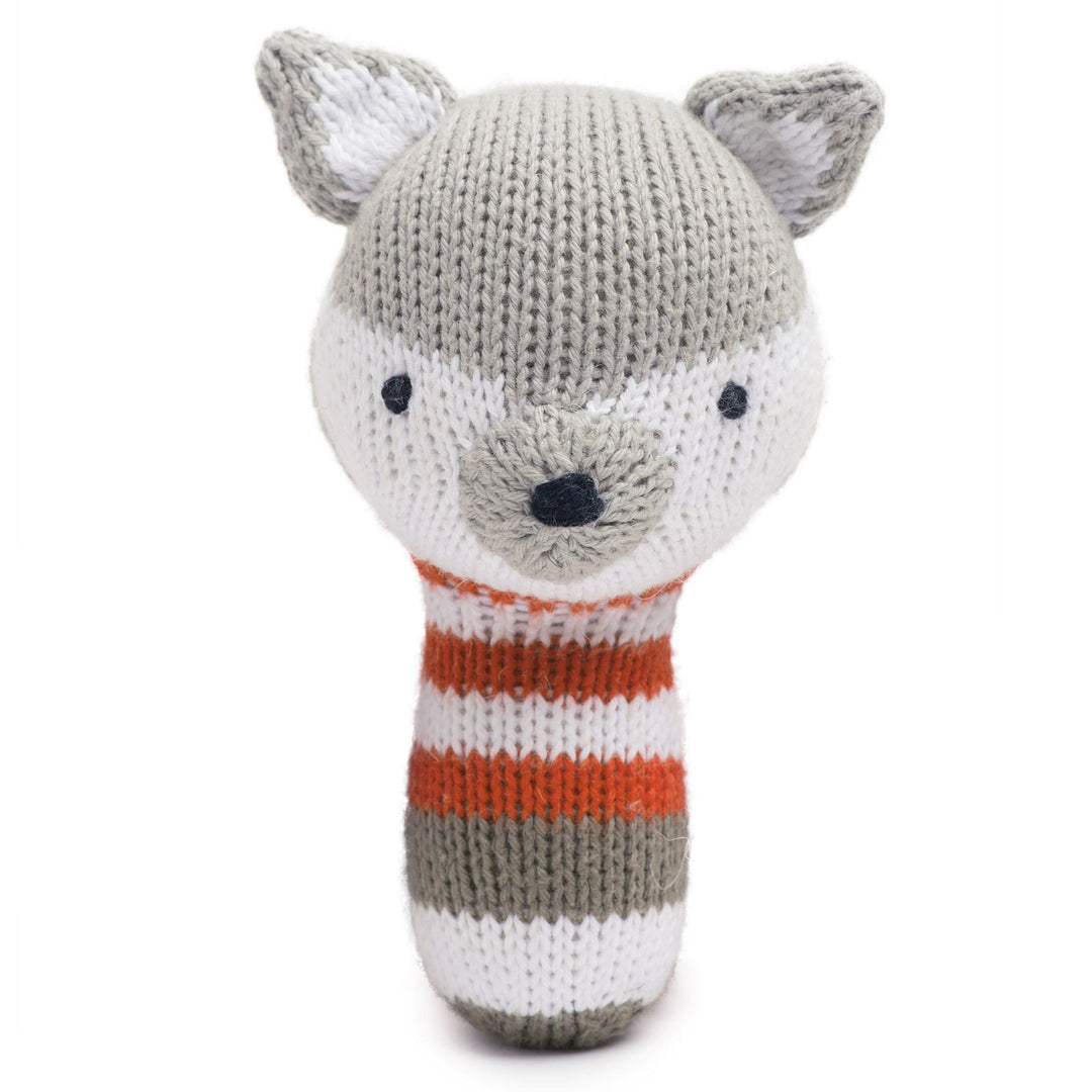 Langs Fox Rattle Organic Cotton Fox Mini Rattle - The Ever Good