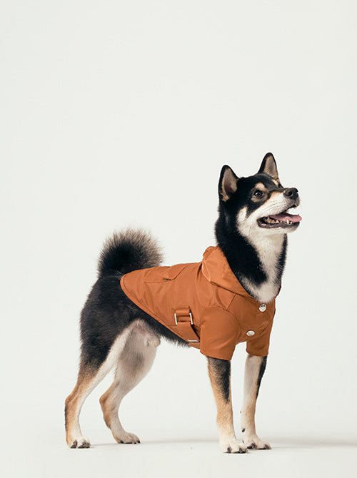 Bowery Raincoat - Orange