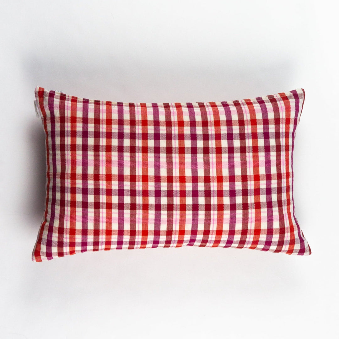 Archive NY Noel Plaid Lumbar Pillow