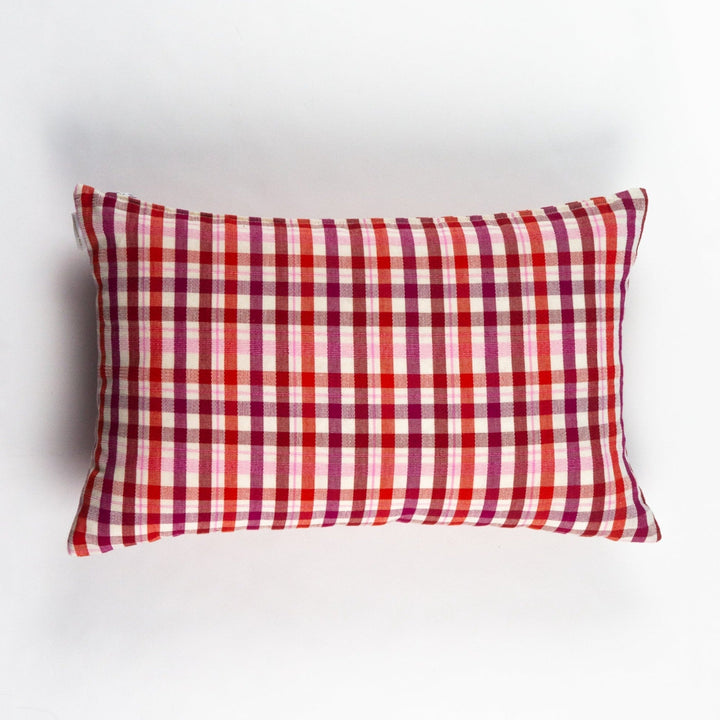 Archive NY Noel Plaid Lumbar Pillow