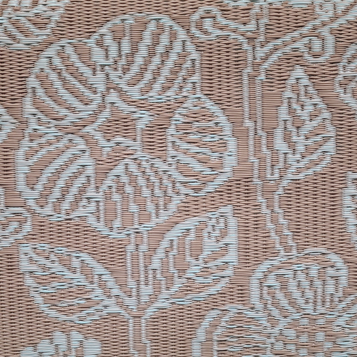 Line Flower Cool Aqua