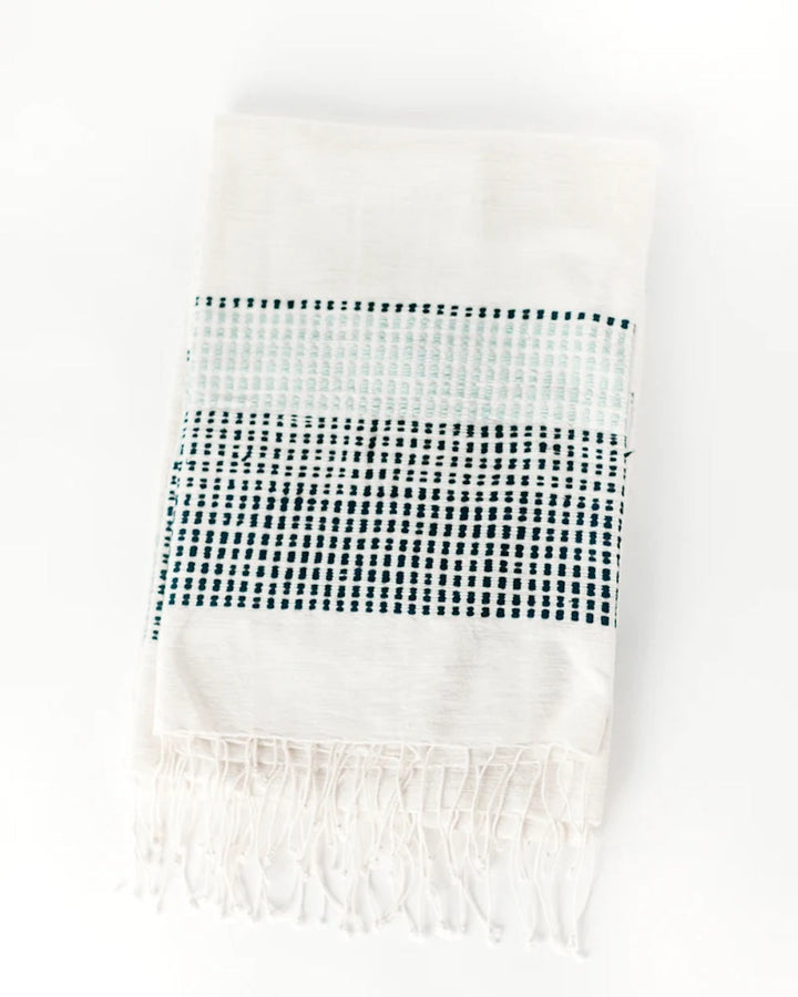 Camden Handwoven Cotton Throw Blanket