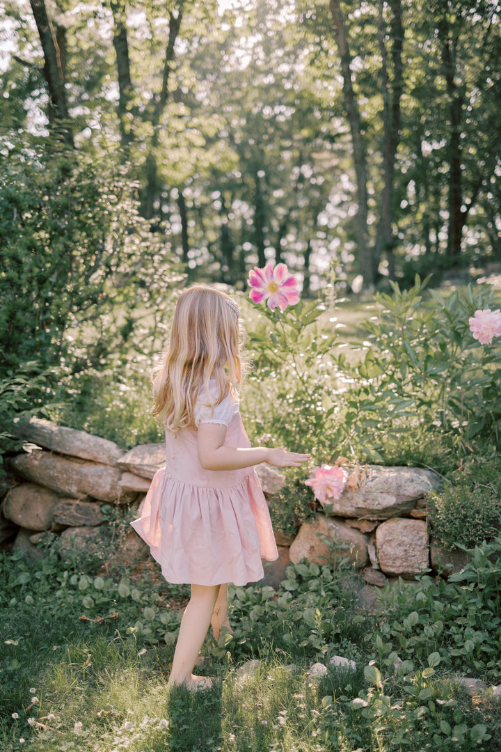 Hikari Pintuck Dress | Pink