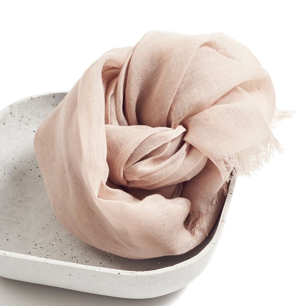 Hand Woven Linen Scarf