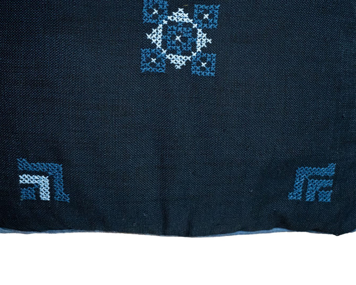 Feathers Pillow Cover - Blue