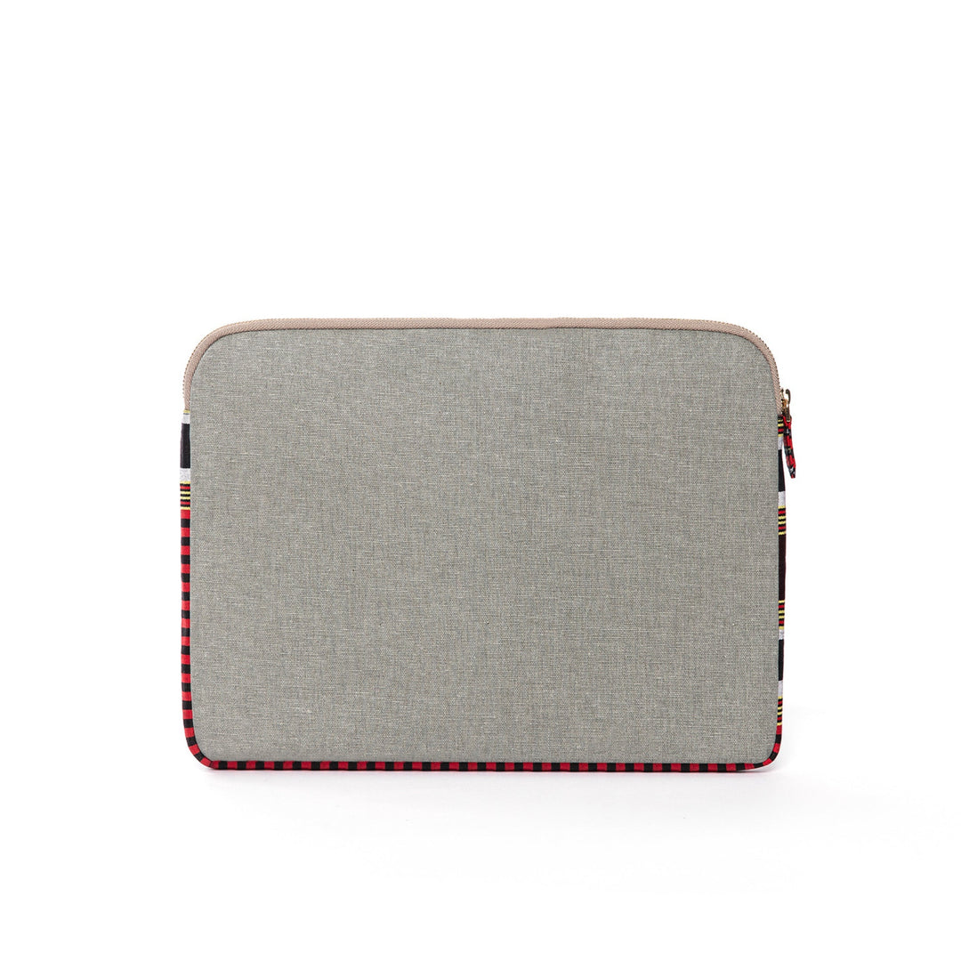 Zipped Canvas Laptop Case for 13" 14"