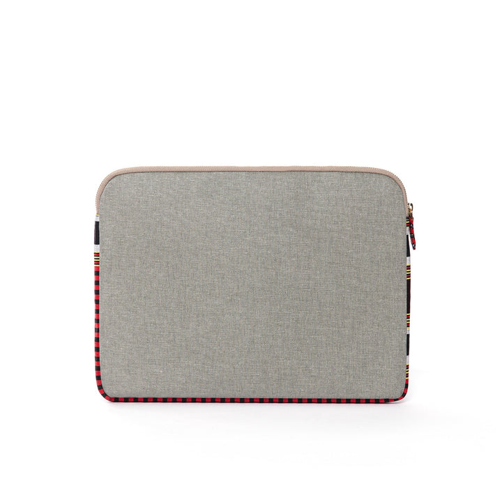 Zipped Canvas Laptop Case for 13" 14"