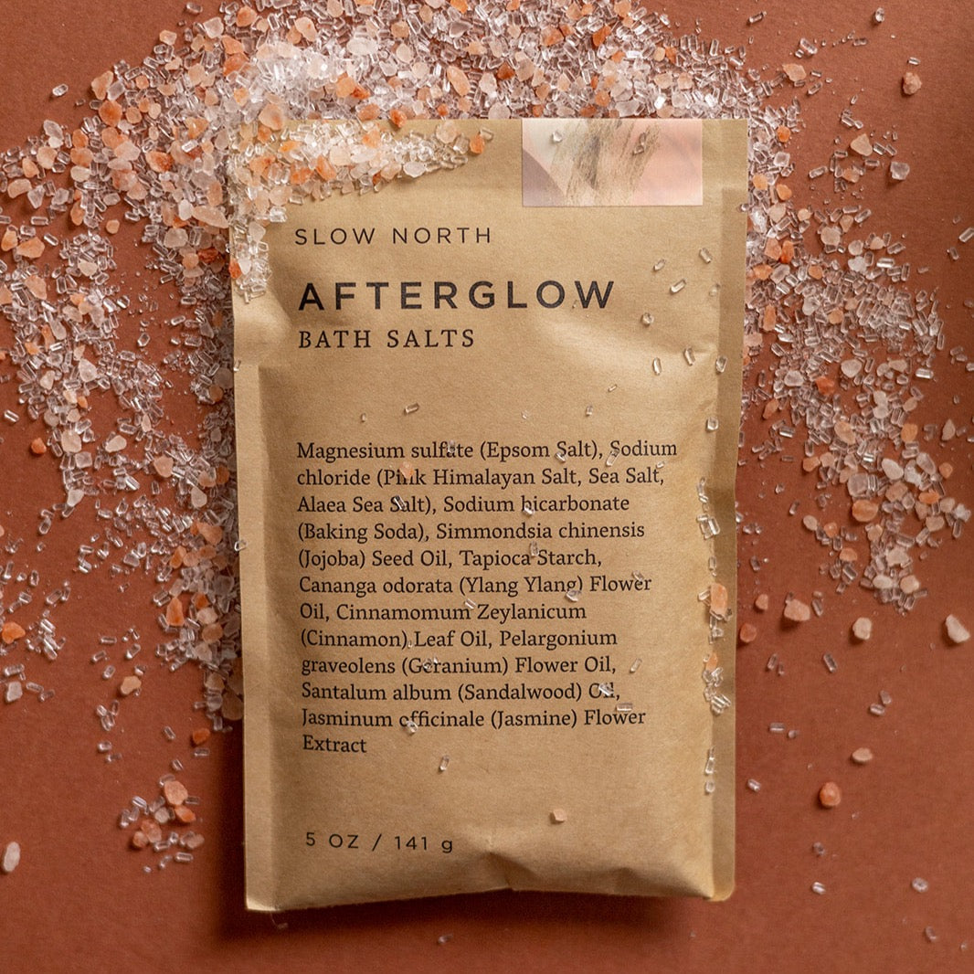 Afterglow Bath Salts | 5 oz Single Soak