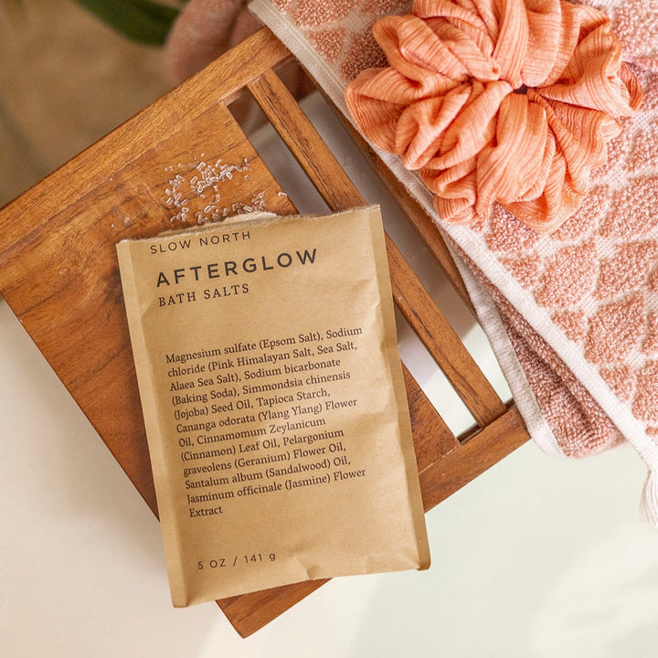 Afterglow Bath Salts | 5 oz Single Soak