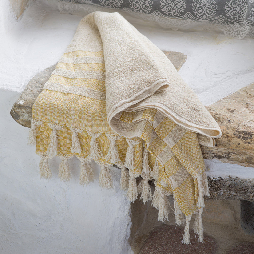 Linen Terry Bath Towel