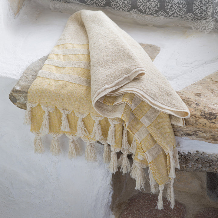 Linen Terry Bath Towel