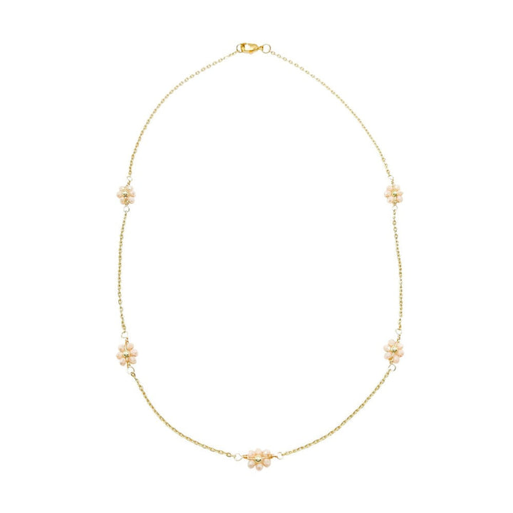 Daisy gold necklace