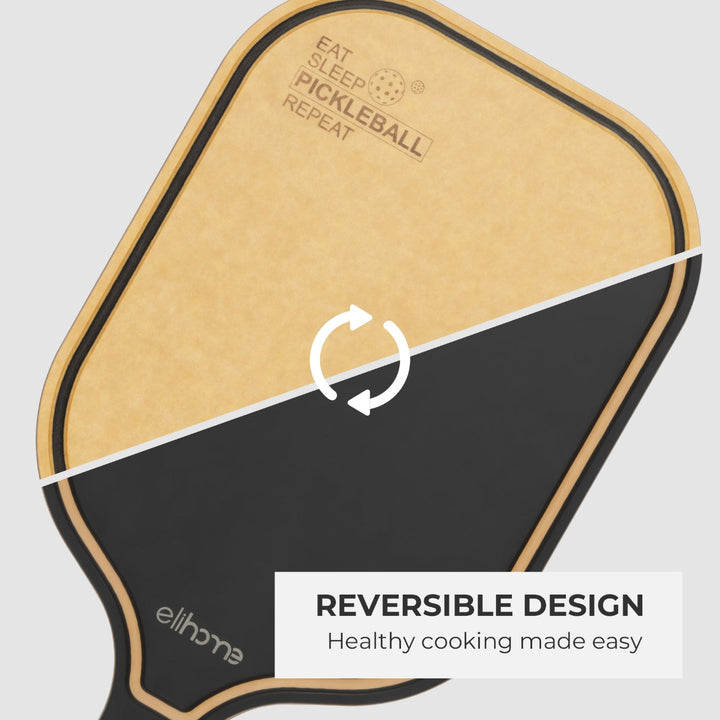 Pickleball Charcuterie Cutting Board -"Eat Sleep Pickleball Repeat"