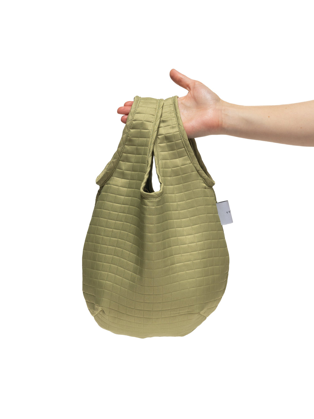 Egg Tote | Lush Grid Yuzu