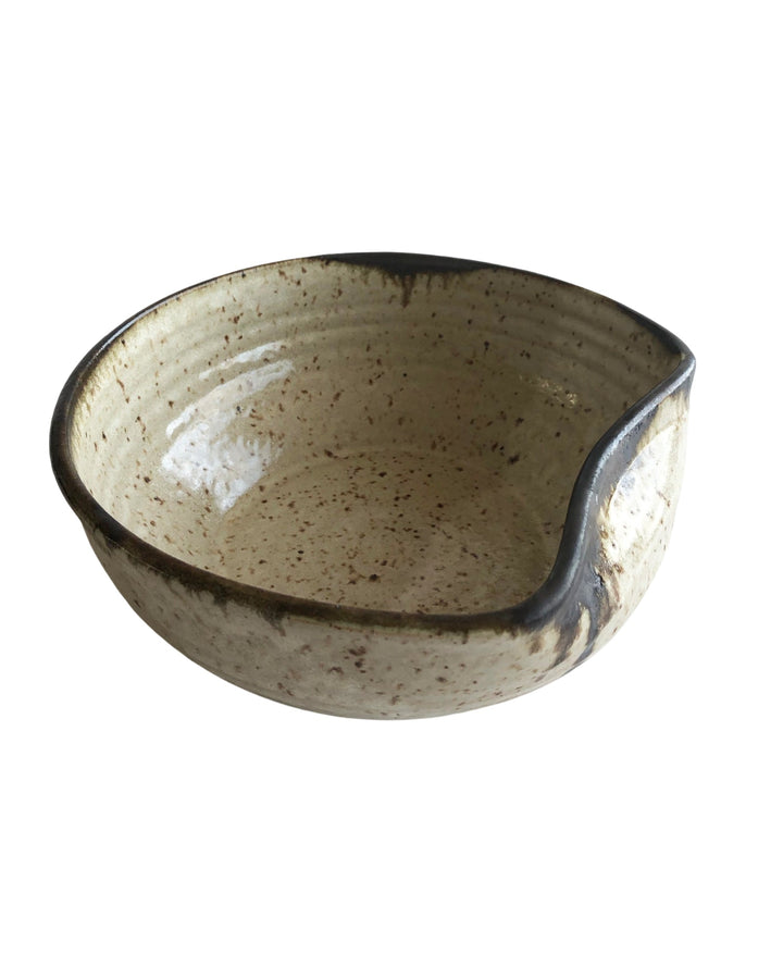 Luna Serving Bowl with Handle Rest