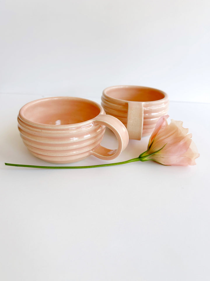 HUNNY CUP Peach (set of two)