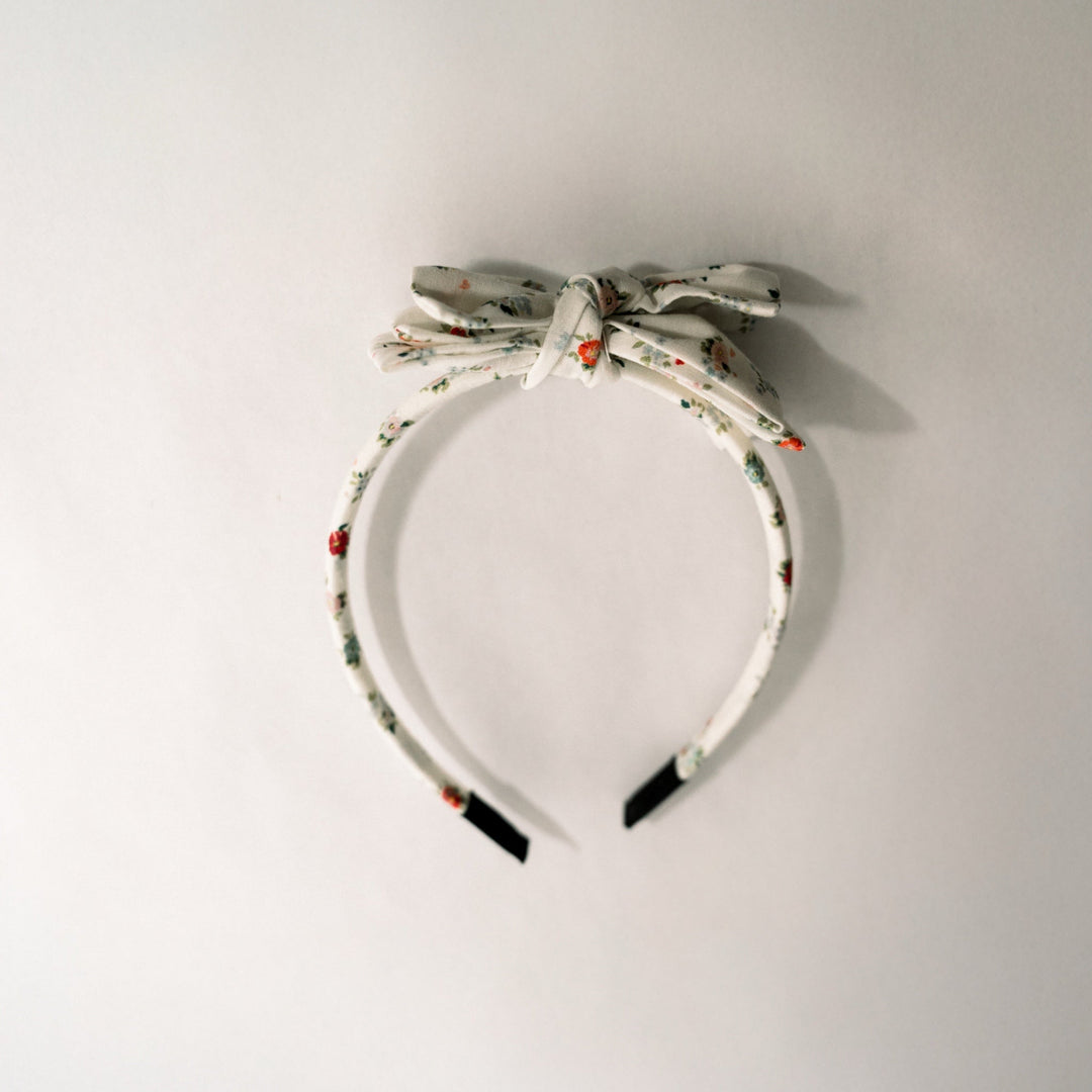 Three Little Bows Headband- Petite Prairie