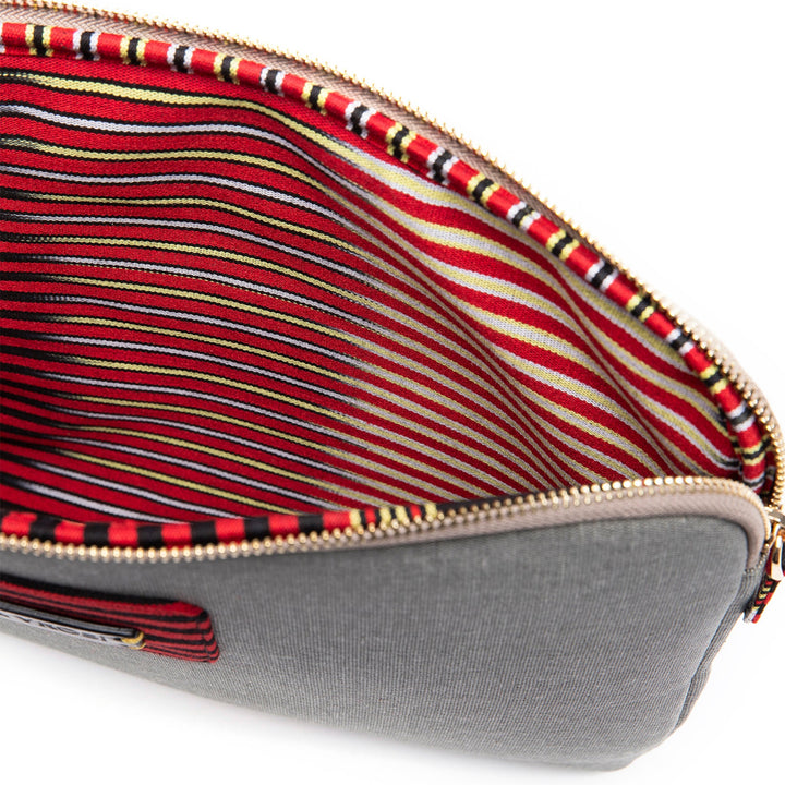 Zipped Canvas Laptop Case for 13" 14"