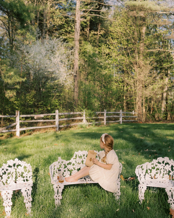 The Weekend Dress-Blush Vine Stripe