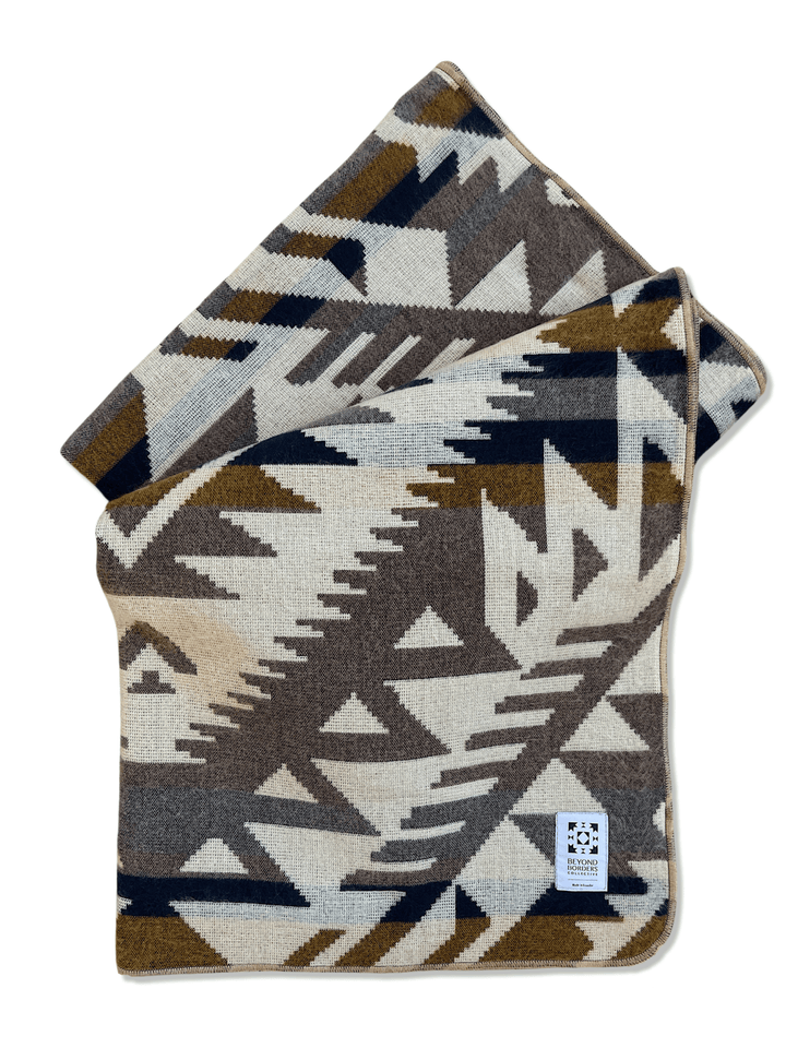 Canoa Blanket - Taupe Earth