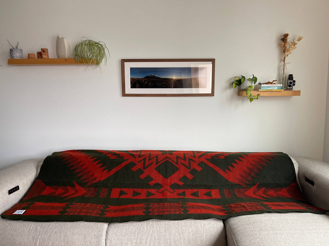 Loja Blanket - Dark Moss