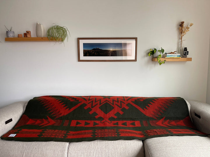 Loja Blanket - Dark Moss