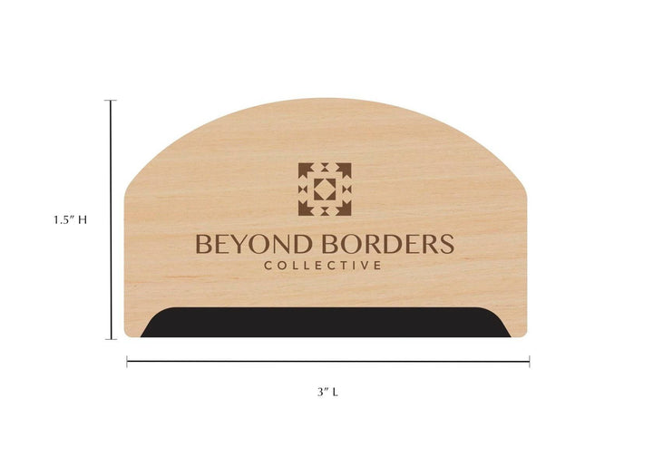 Wooden Lint Brush