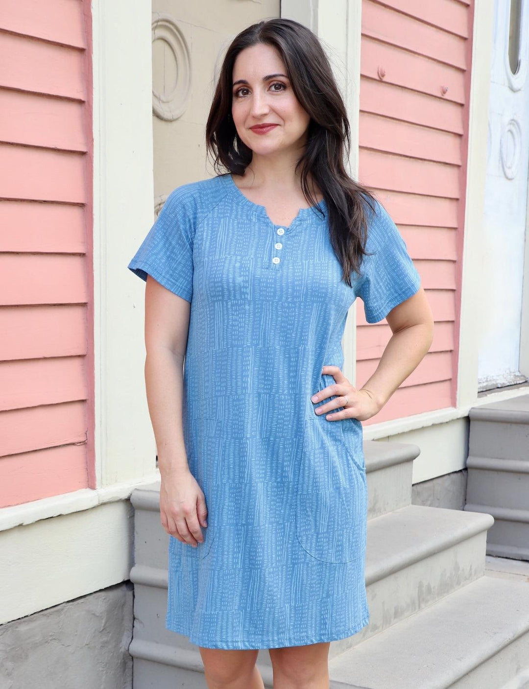 Blue Rain Organic Dress