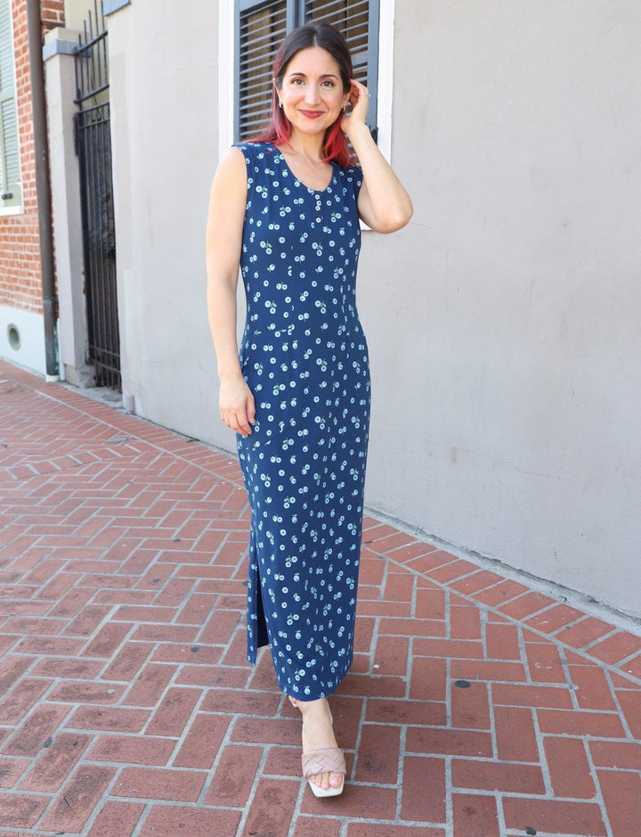 Blueberry Organic Maxi Dress