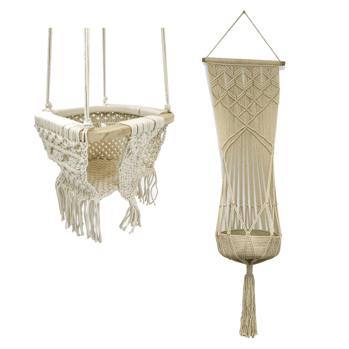 Boho Bundle | Swing & Toy Basket