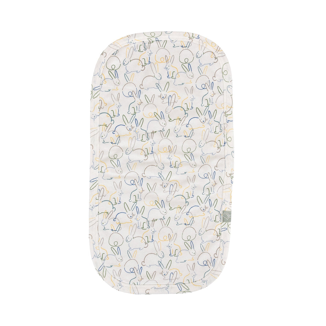 burp cloth | bunnies
